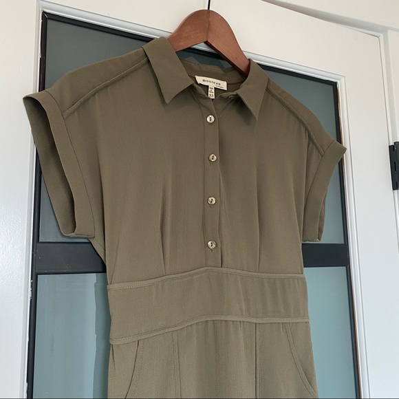 Army green dress - Picture 8 of 9